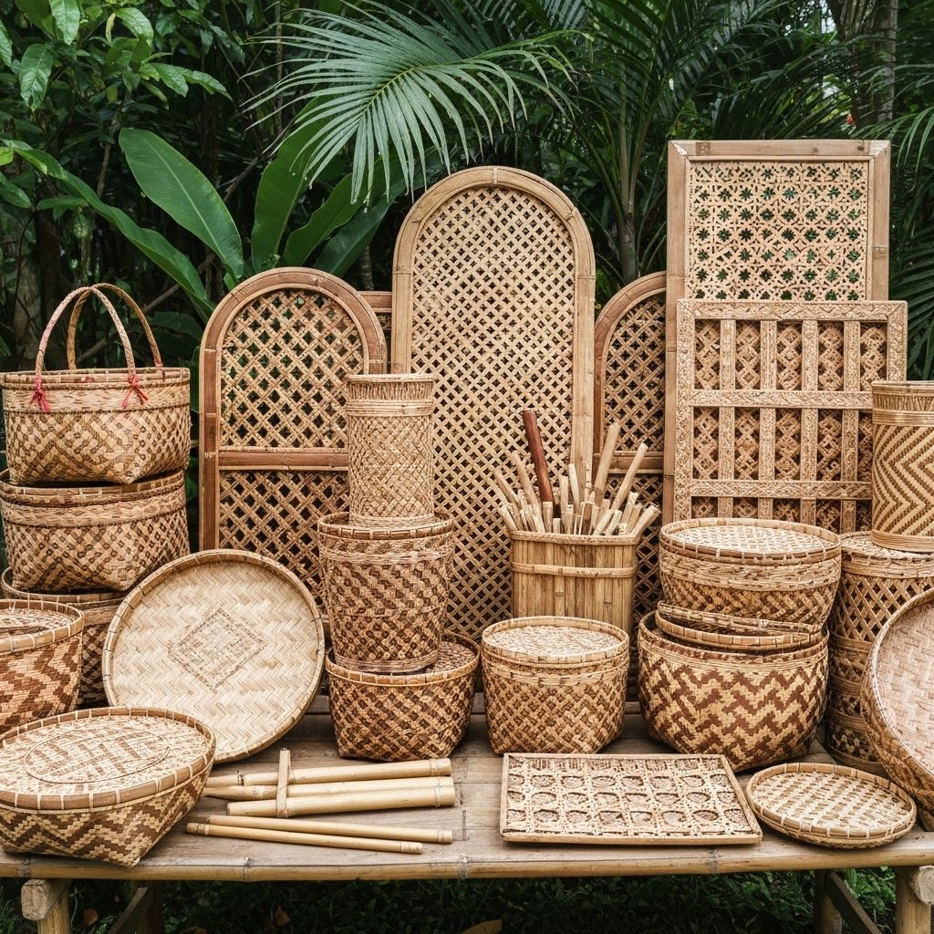 Kerajinan Bambu Asri